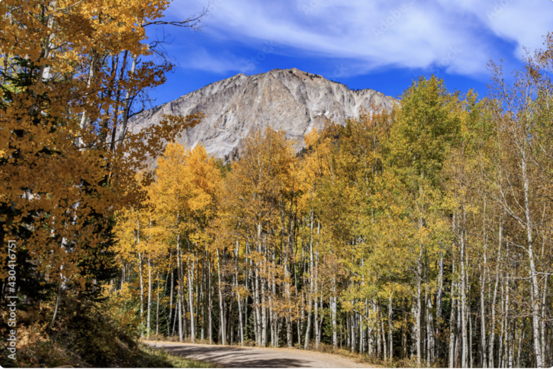 View of mountain