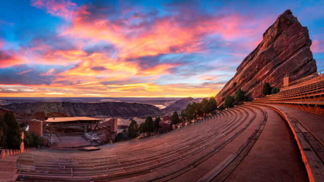 Red Rocks at sunrise